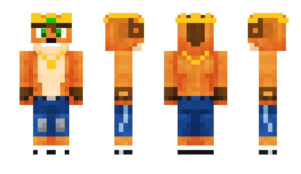 Minecraft skin CrashJ