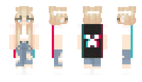 Minecraft skin LauraXQ
