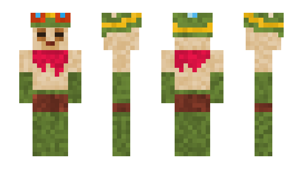 Minecraft skin pimere