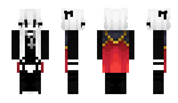 Minecraft skin Quarzy