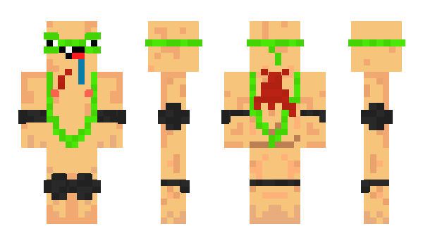 Minecraft skin hulikulli