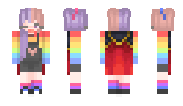 Minecraft скин по нику ActuallyGayy