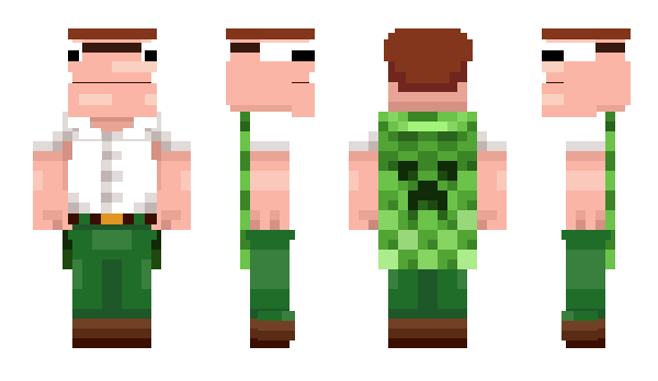 Minecraft skin Dewieir