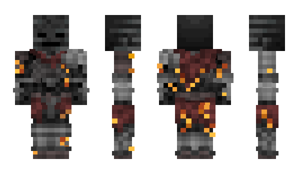 Minecraft skin Netheritemar