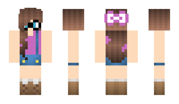 Minecraft skin XToria