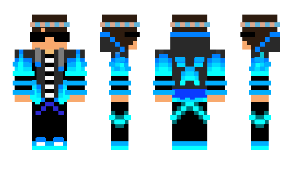 Minecraft skin Cruncey