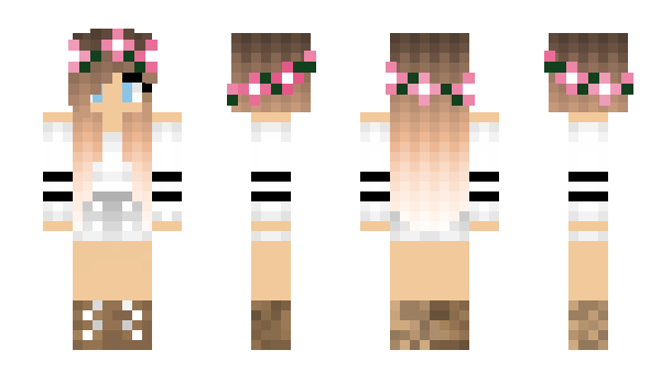 Minecraft skin Pandagirl228