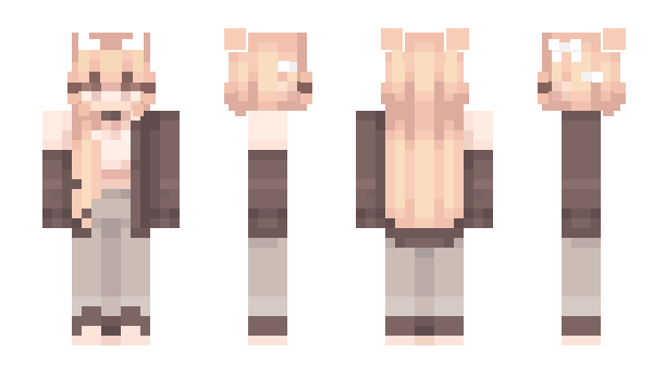 Minecraft skin Demonic_Vi