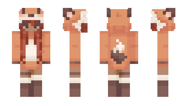 Minecraft скін по ніку Foxylein
