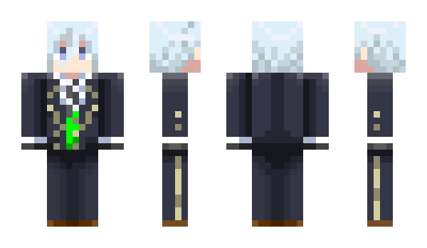 Minecraft скин по нику rokou3