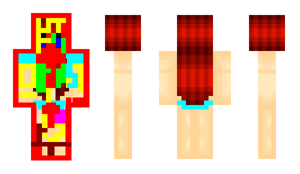 Minecraft skin LentPasDair