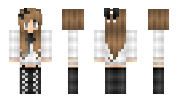 Minecraft skin FinChan