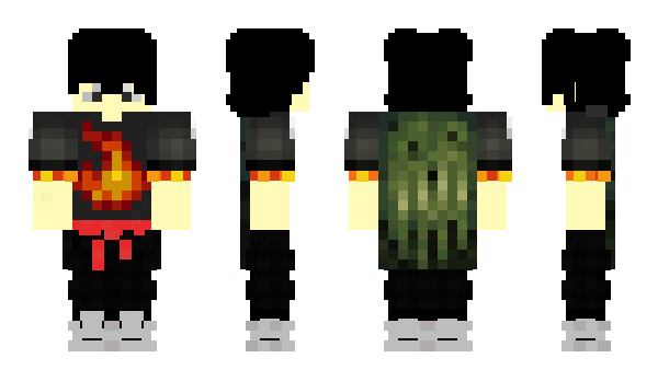 Minecraft скин по нику KingFiree_