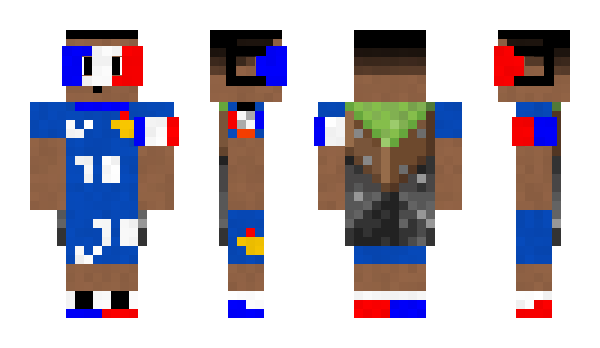 Minecraft skin mbappede