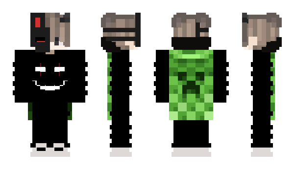 Minecraft skin CreepaiCreeper