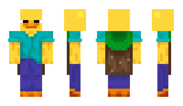 Minecraft скин по нику ducksareverycute