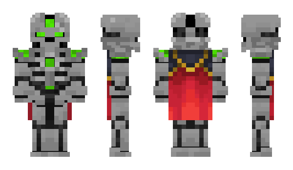 Minecraft skin Raxis