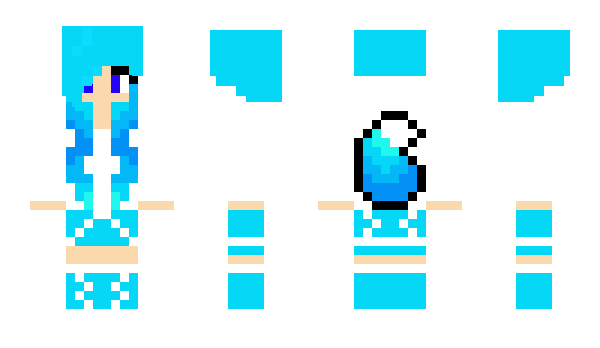 Minecraft skin IceEmperess