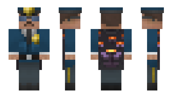 Minecraft скин по нику policemanmax