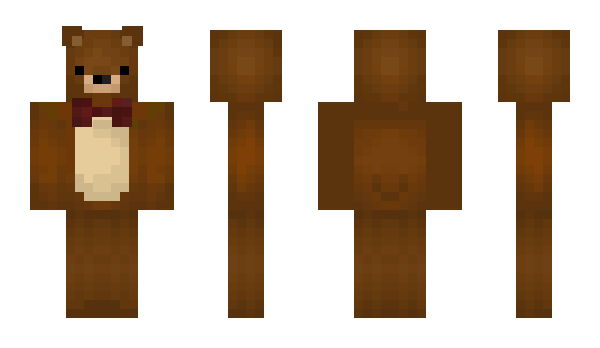 Minecraft skin TeddyBear