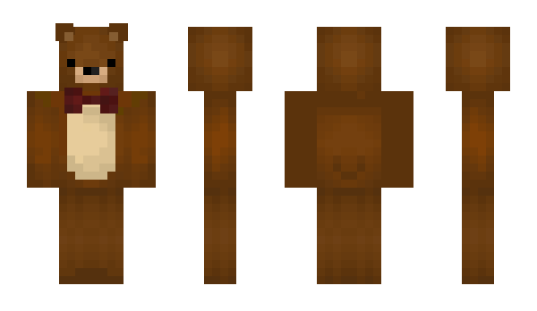 Minecraft скин по нику TeddyBear