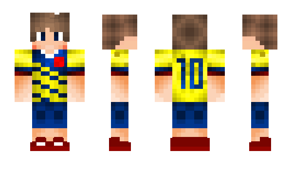 Minecraft skin ColombiaGamer