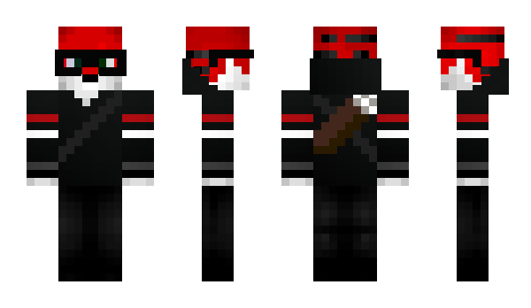 Minecraft skin OneFightTiger