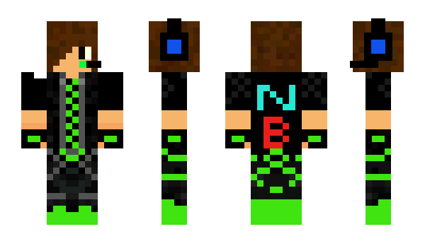 Minecraft skin nicobrine21