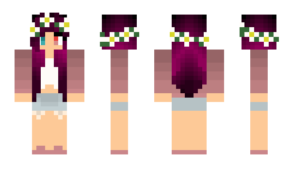 Minecraft skin Mikeira