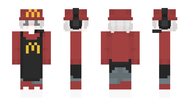 Minecraft skin CR5ZY