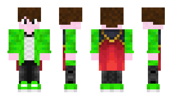 Minecraft skin TheKrakenCraft