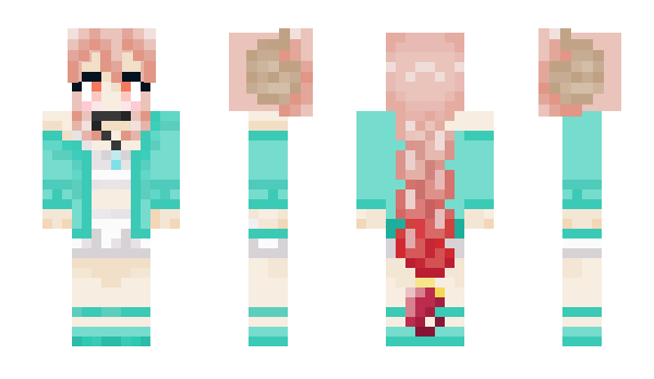 Minecraft skin LilyHana