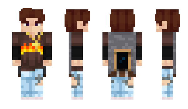 Minecraft skin IIIypka