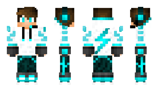 Minecraft skin eletril