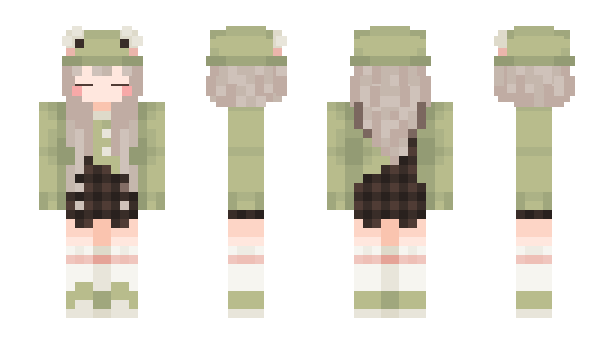 Minecraft skin kawaii_lune