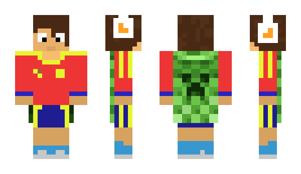 Minecraft скин по нику ElFallero