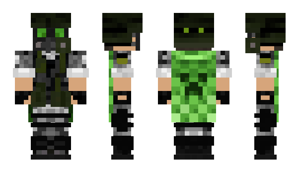 Minecraft skin K0MANDO