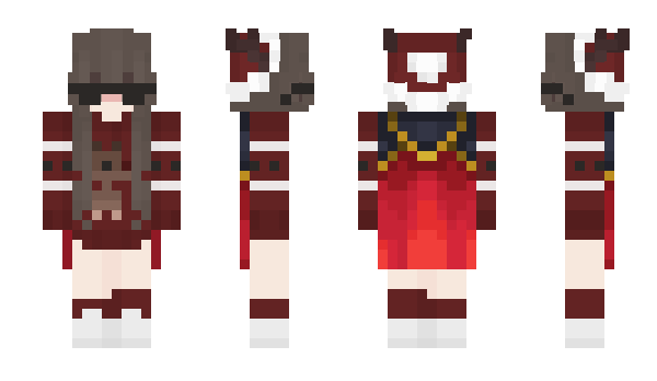 Minecraft skin Monieka123