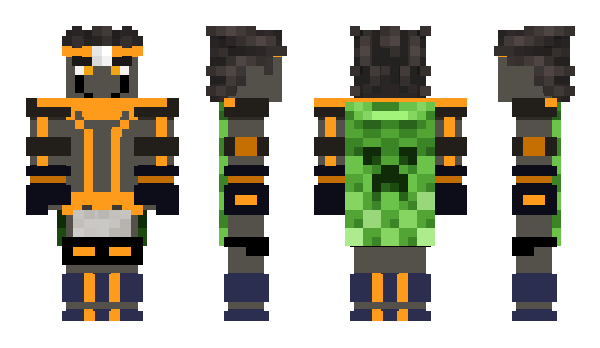 Minecraft skin TigerEyes