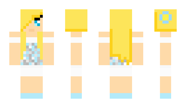 Minecraft skin AzeliaDahlia