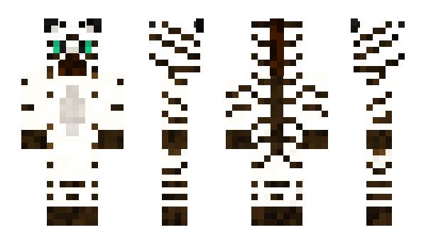 Minecraft skin Zebra1234