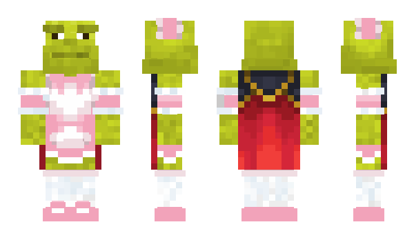 Minecraft skin treefrog06