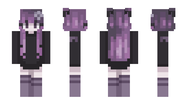 Minecraft skin KirikoKamori
