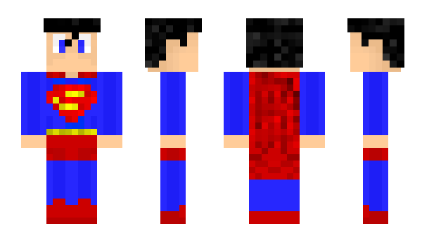 Minecraft skin superman5481