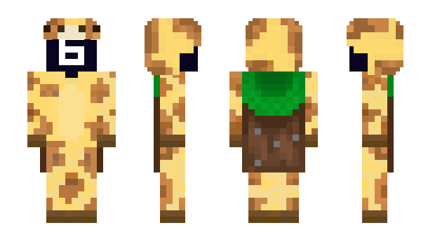 Minecraft скін по ніку SiksSebben