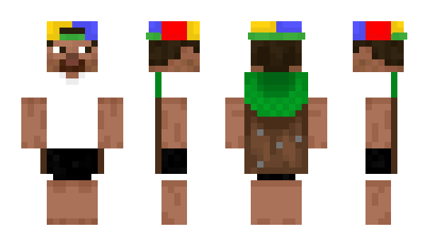 Minecraft скін по ніку PoppaJohnSentUs