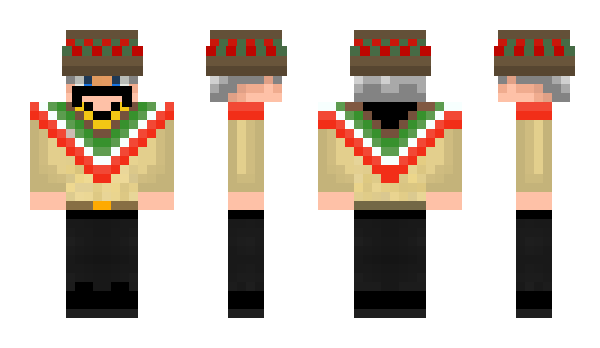 Minecraft скін по ніку pkour