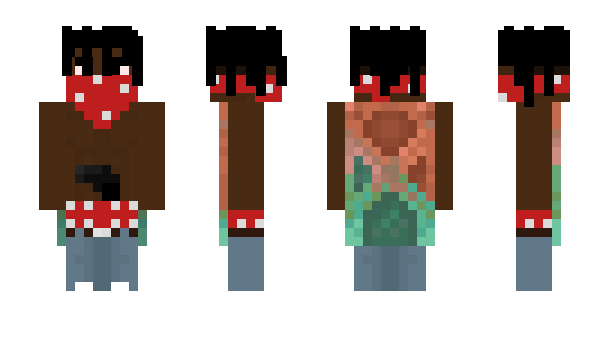 Minecraft скин по нику KanyeWet