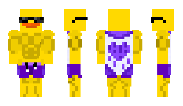Minecraft skin CreeperHunter447