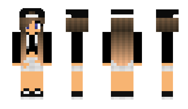 Minecraft skin Kikaa